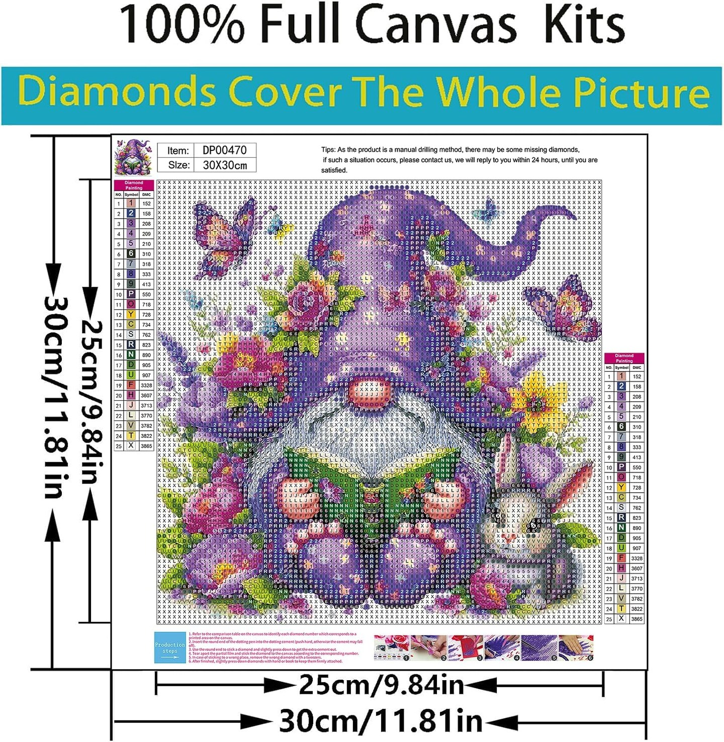 gnome Diamond Art Kits for Adults,5D Diamond Painting DIY Book gnome Diamond Art Diamond Painting Kits for Adult
