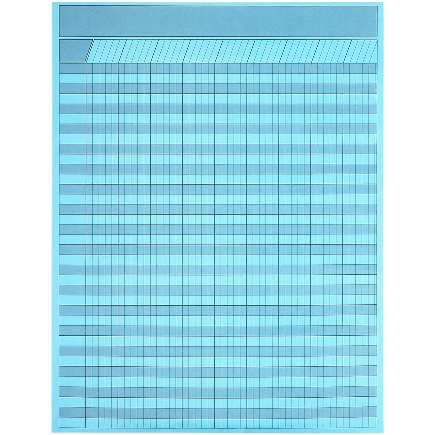 Vertical Incentive Chart for Classroom, Kids Rewards for Chores (17 x 22, 16 Sheets)