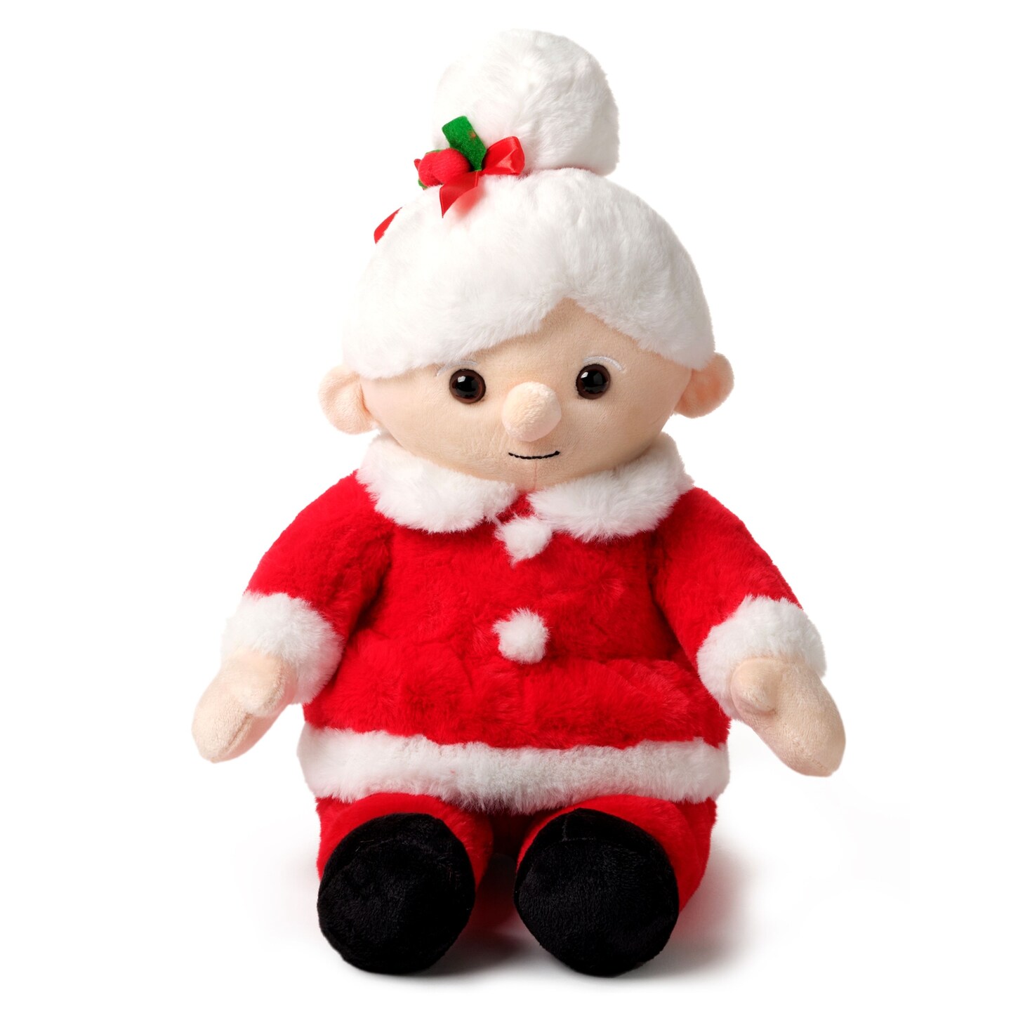 Bearington Mrs Santa Claus Stuffed Christmas Plush, 15 In Mrs Claus Plush, Ideal Christmas Doll Gift for Toddlers, Kids &#x26; Teens