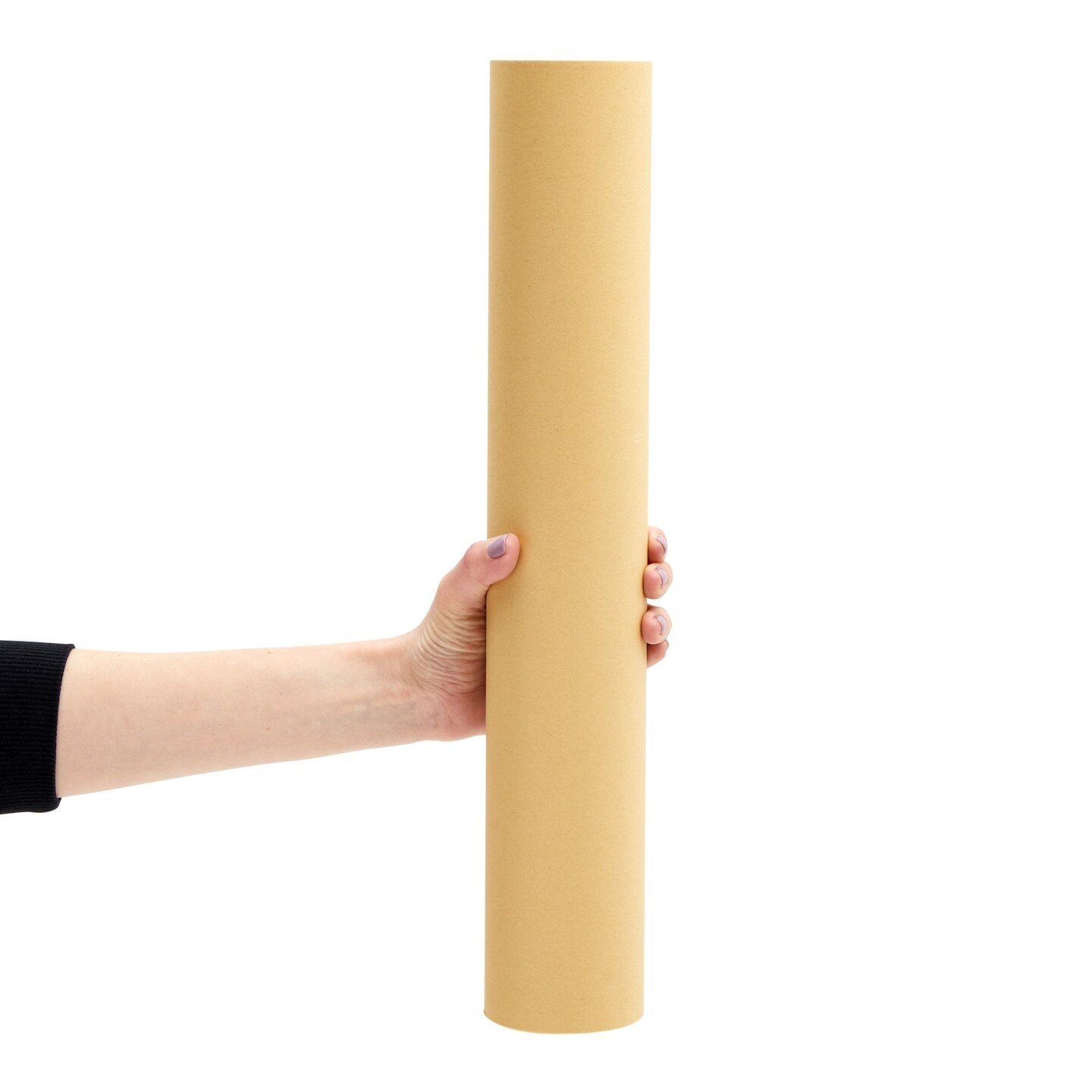 Kraft Paper Roll 17.5&#x22; x 100 Feet (1200 In), Plain Brown Shipping Paper for Gift Wrapping, Packing, DIY Crafts, Bulletin Board Easel