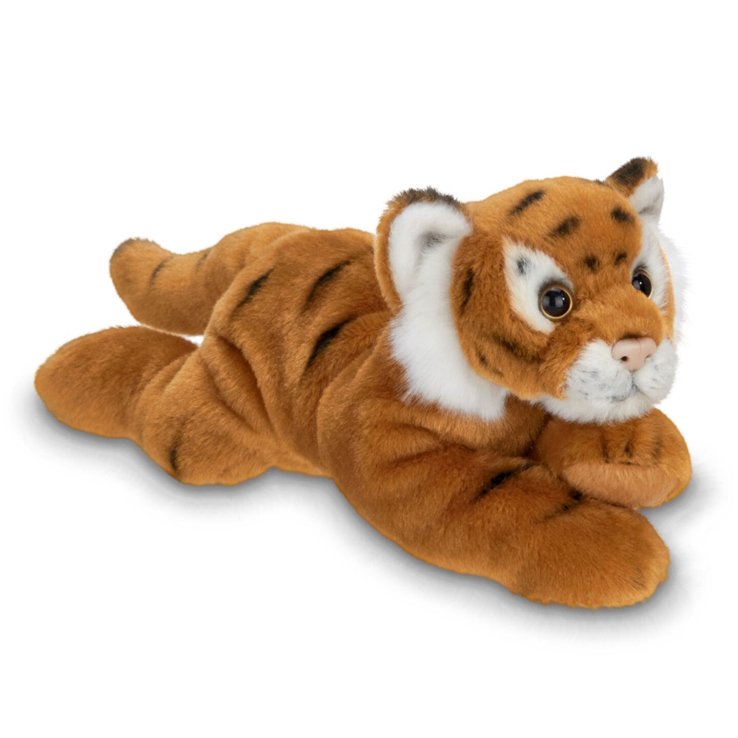 Bearington Lil&#x27; Saber Small Plush Stuffed Animal Tiger, 9 inches