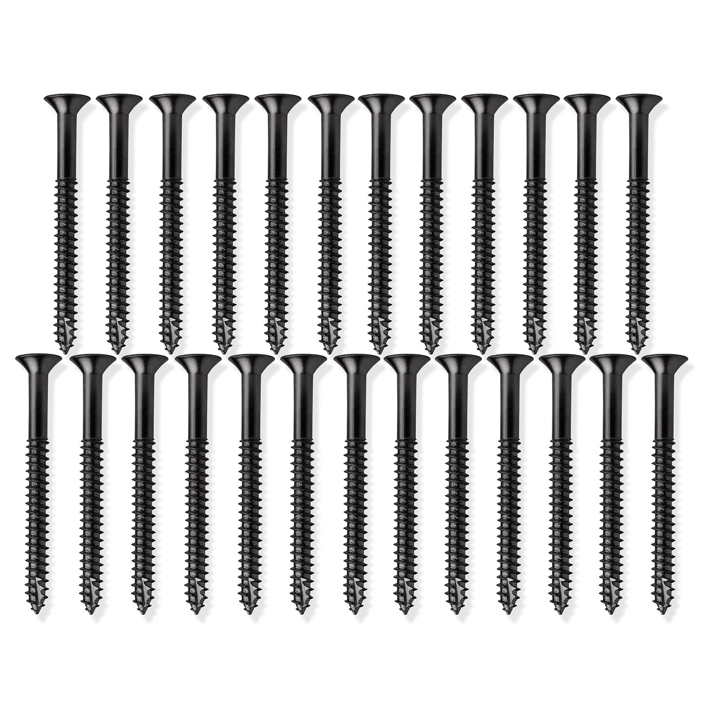 Cauldham 
Wood Screws #9 x 2-1/4 Inch for Door Hinges - 25 pack
