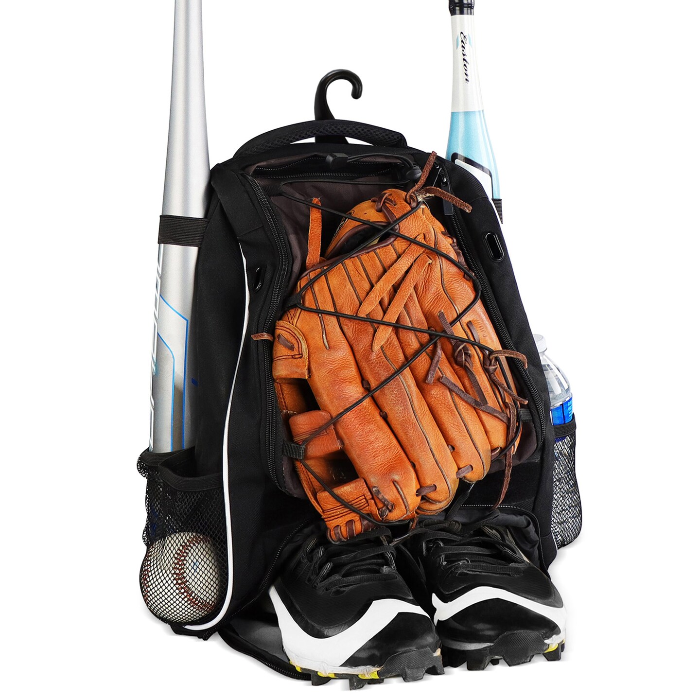 Swing Sports Backpack Batting Bag - Baseball and Softball Equipment Bags 1-Pack