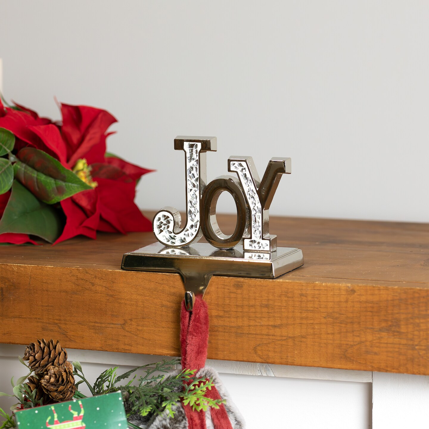 Northlight Joy Christmas Stocking Holder - 4.75&#x22;
