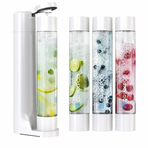 Pod Soda Machine - Make Homemade Sparkling Water Juice Tea And