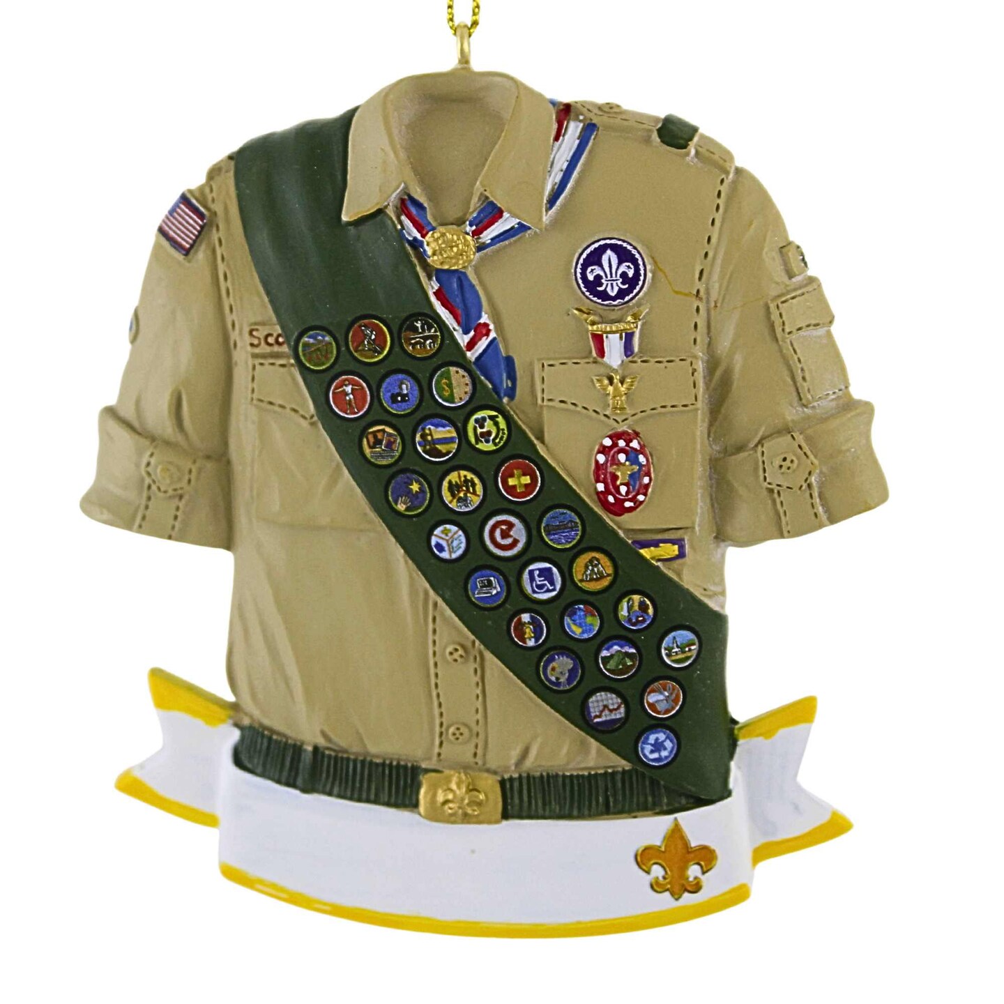 Kurt S. Adler 3.75 In Eagle Scout Christmas Tree Ornament , Prepared For Life