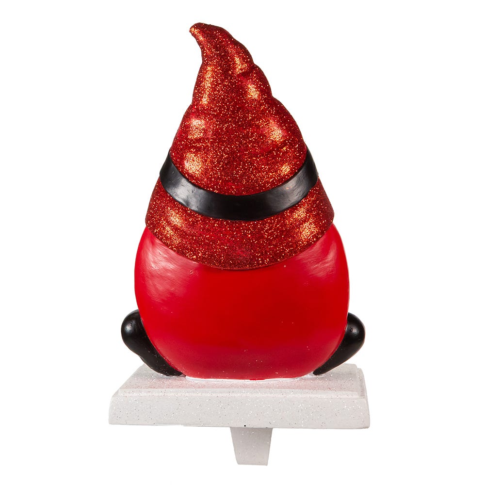 Kurt Adler 10-Inch Resin Gnome Stocking Holder