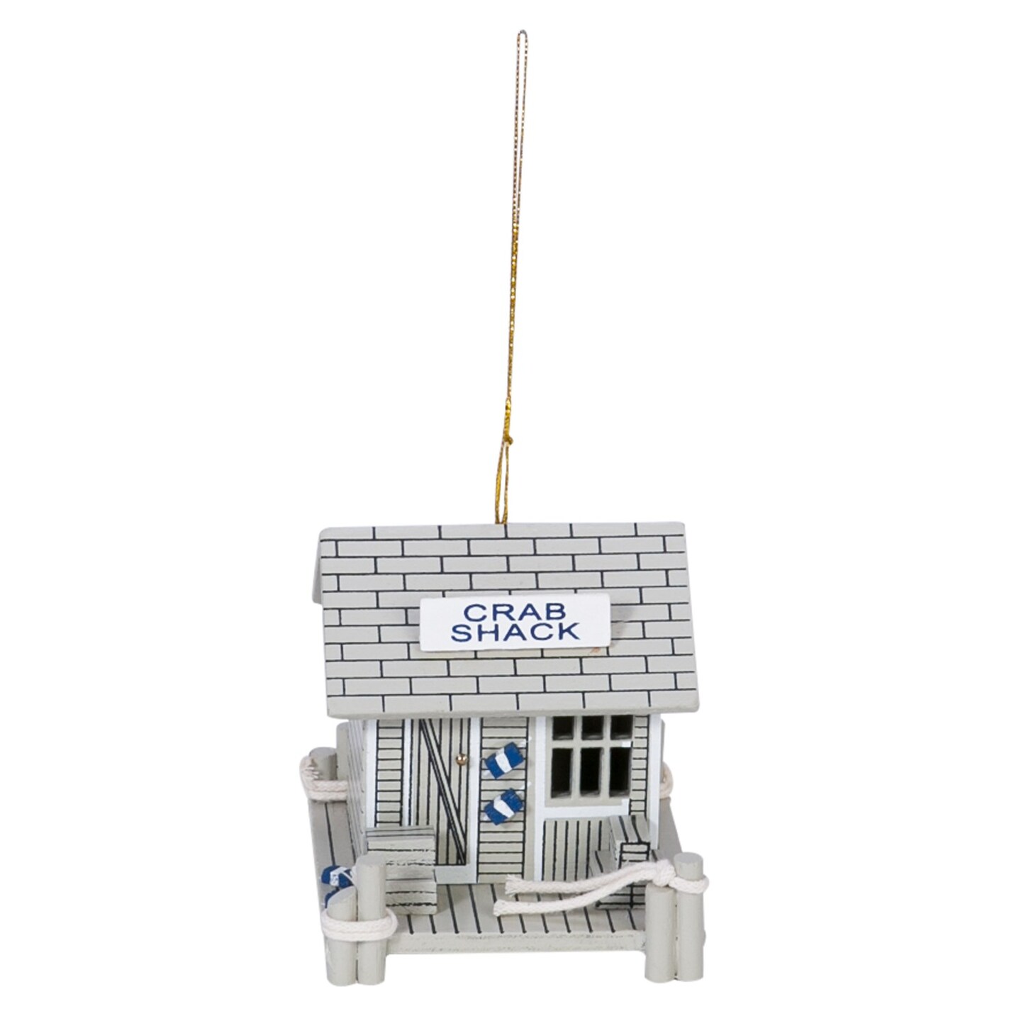 Mini Crab Shack Christmas Ornament