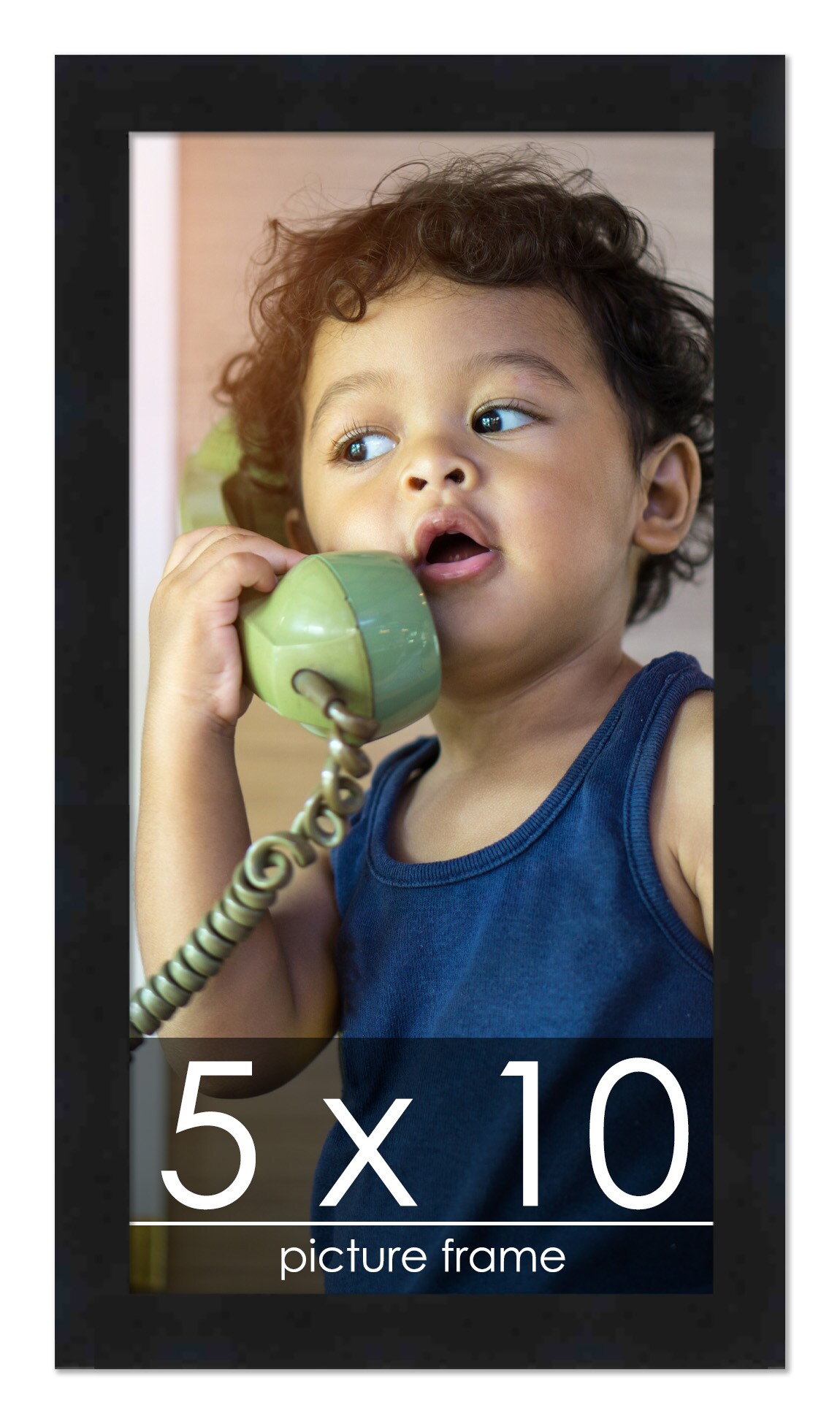 Panoramic Classic Modern Black Frame - UV Acrylic, Foam Board Backing, Hanging Hardware