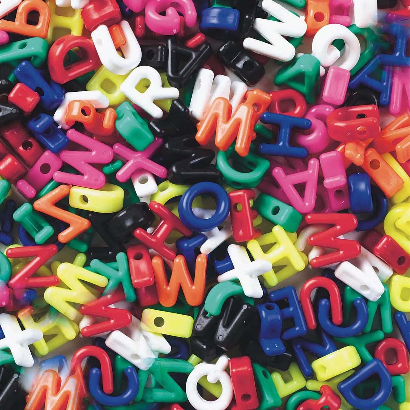 Manuscript Letter Beads