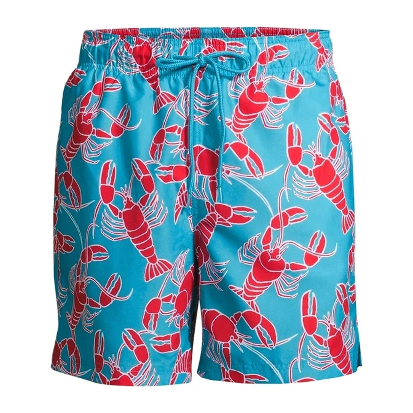 COMFORT ZONE Men&#x27;s Swimming Trunk Set Lobster