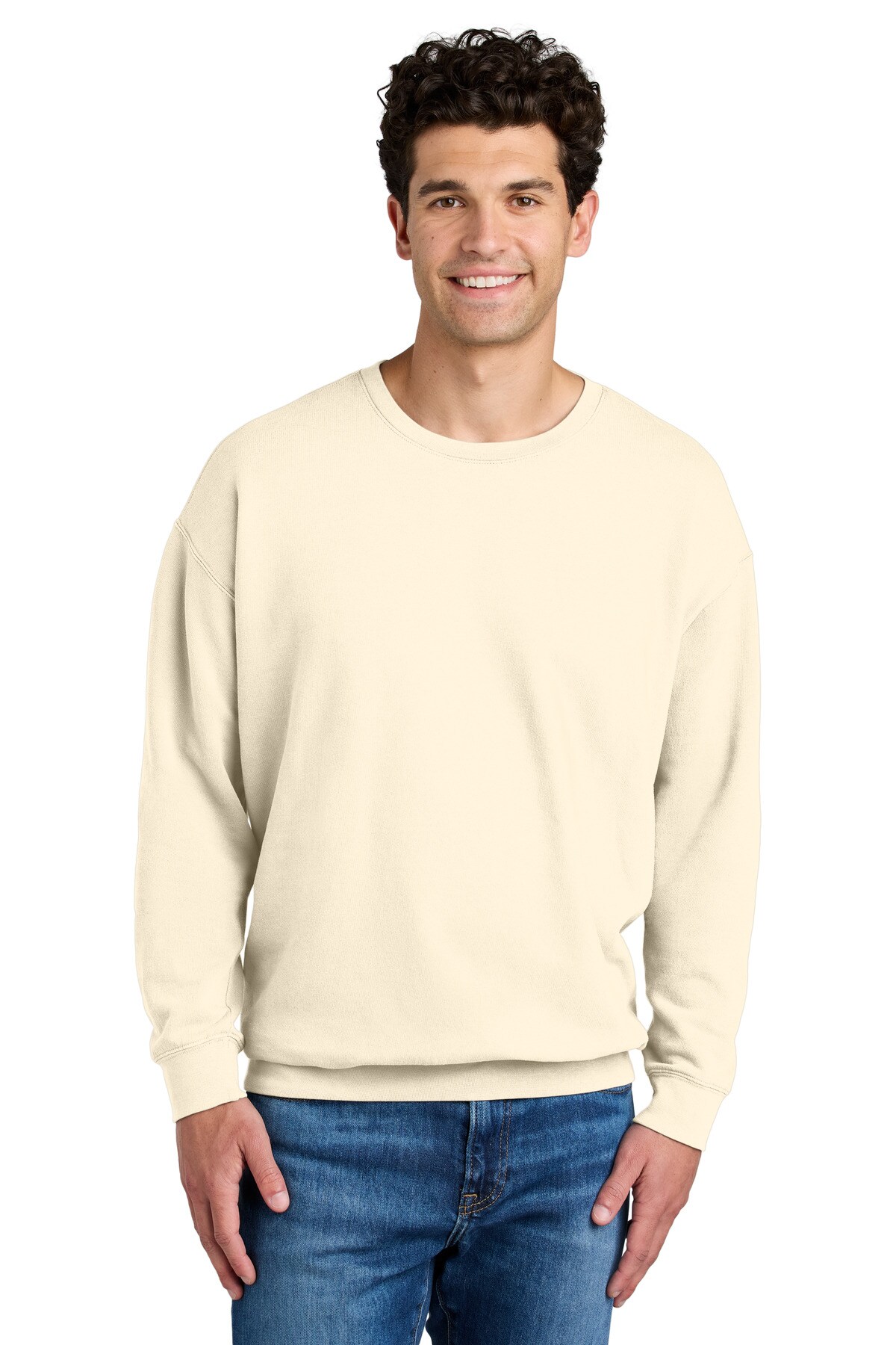 Comfort Colors&#xAE; Leight Weight Crew Neck Long Sleeve Sweatshirt