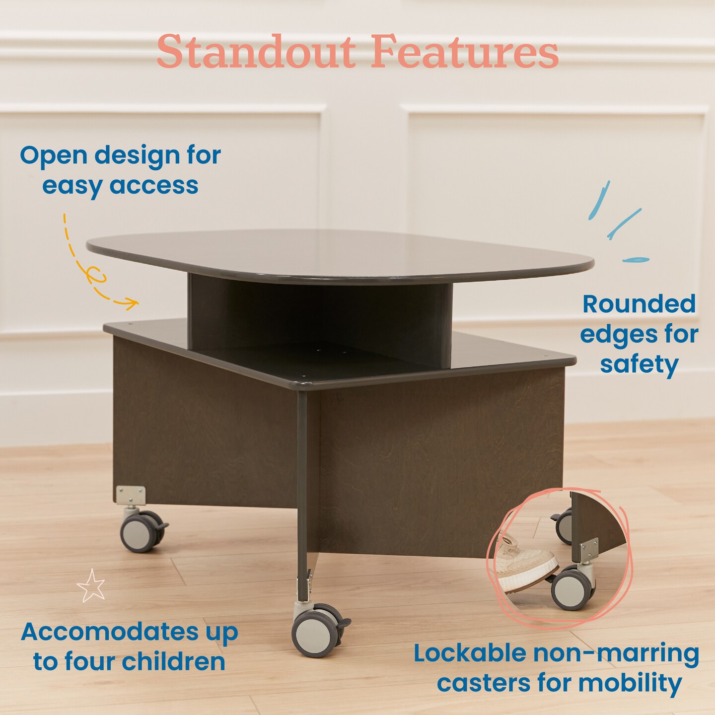 Collaboration Table, Kids Furniture