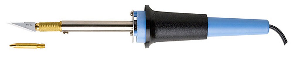 Excel Blades Electric Soldering Iron Kit, Soft Grip Handle, 30W, 1 Pack