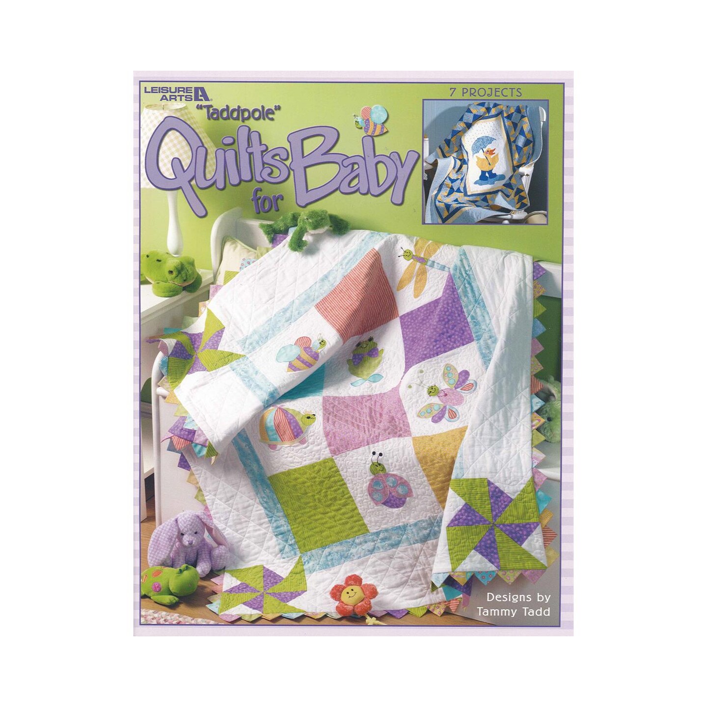 Leisure Arts Tadpole Quilts for Baby Quilting Books – Quilt Books and Patterns with Step-by-Step Instructions, Patchwork Projects, and Creative Quilting Patterns for Beginners and Home Sewing