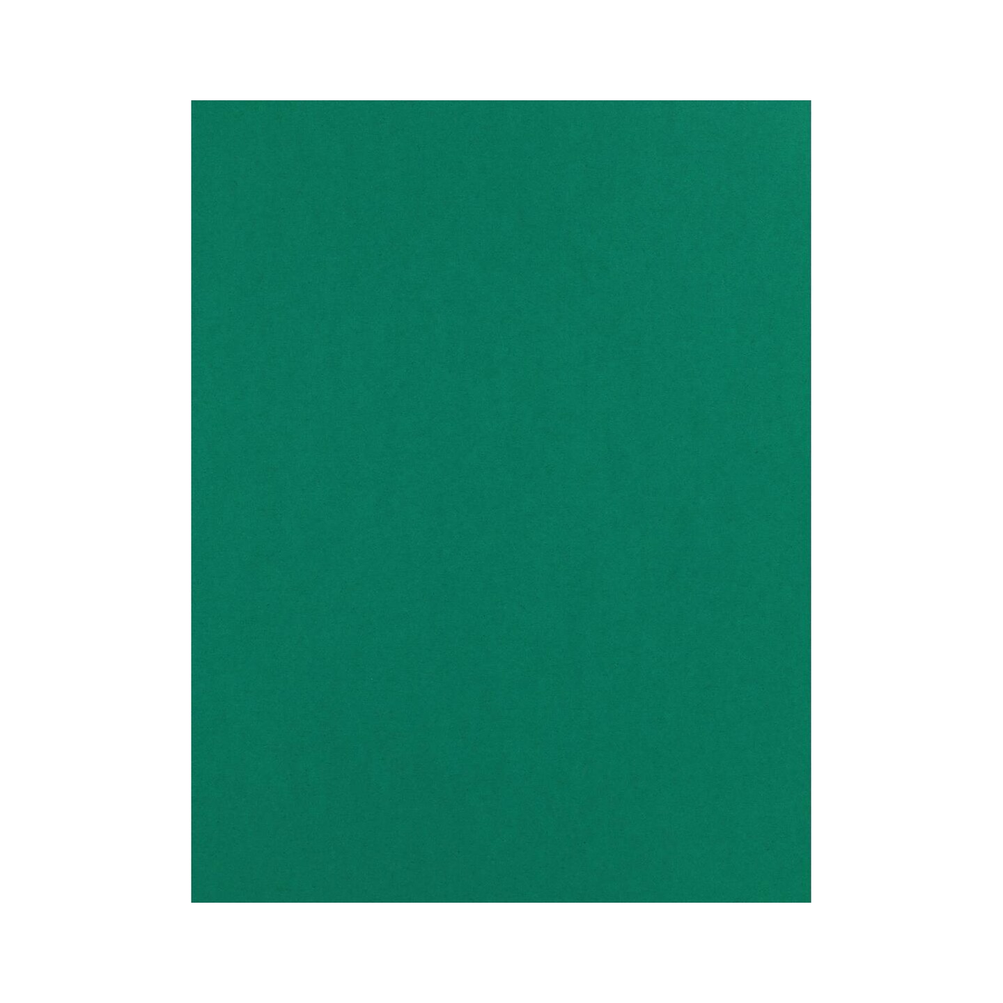 PA Paper Accents Heavyweight Smooth Cardstock 8.5" x 11" Hunter Green, 100lb colored cardstock paper for card making, scrapbooking, printing, quilling and crafts, 25 piece pack
