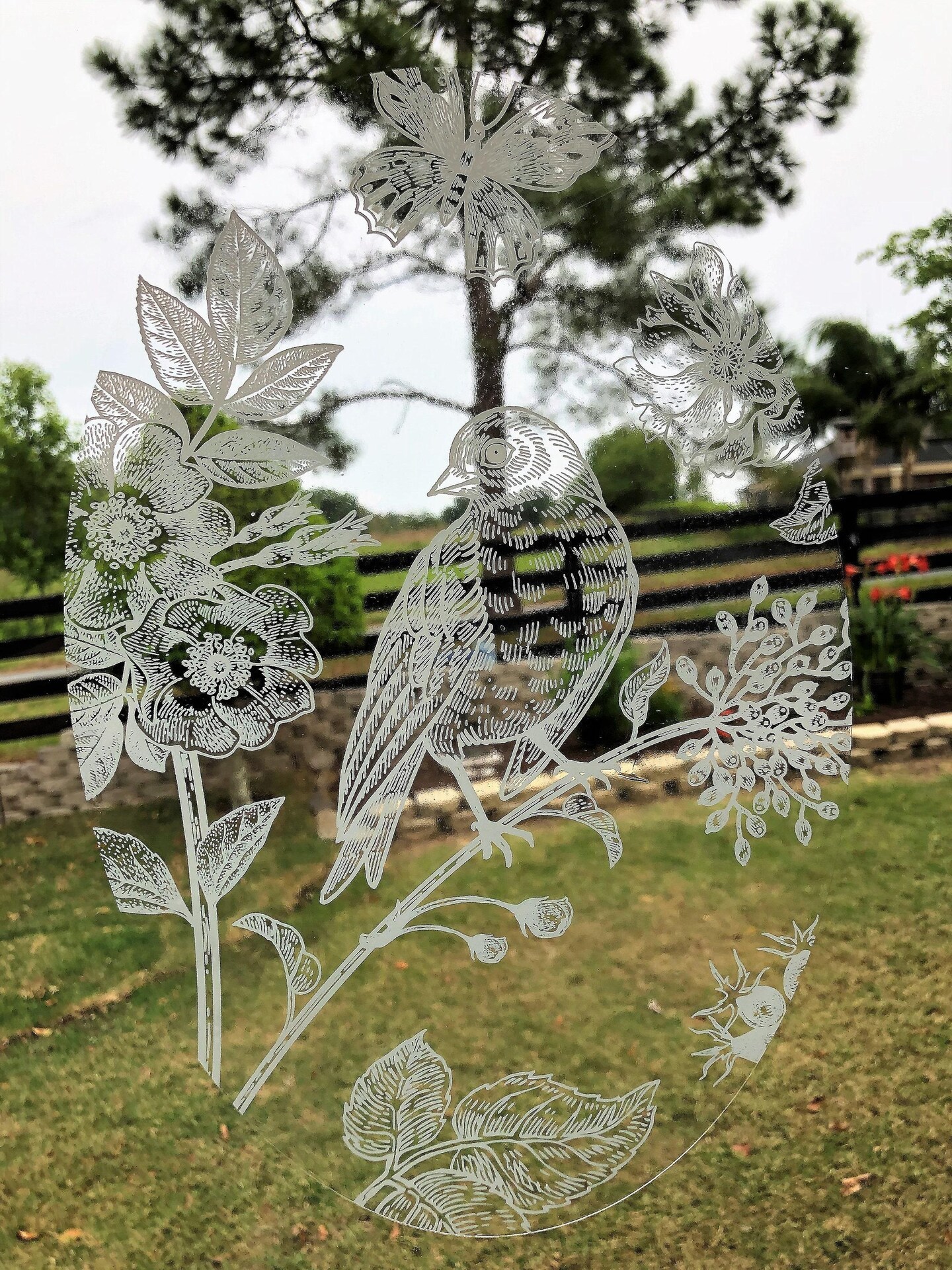 Double Sided Magnets DCentral® ELK Safety Screen Magnets - White Double-Sided Vinyl For Screen Doors & Sliders Vinyl Screen Decorations