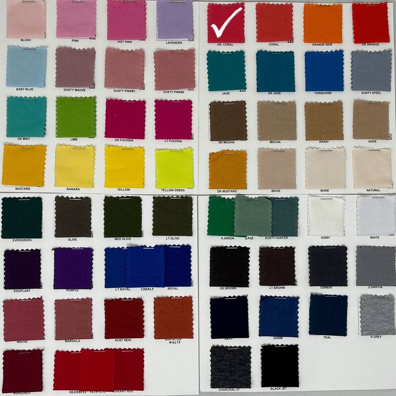 1 Yard Breathable Cotton Lycra Jersey Knit Fabric for DIY Clothing and Accessories 58"-60" Wide