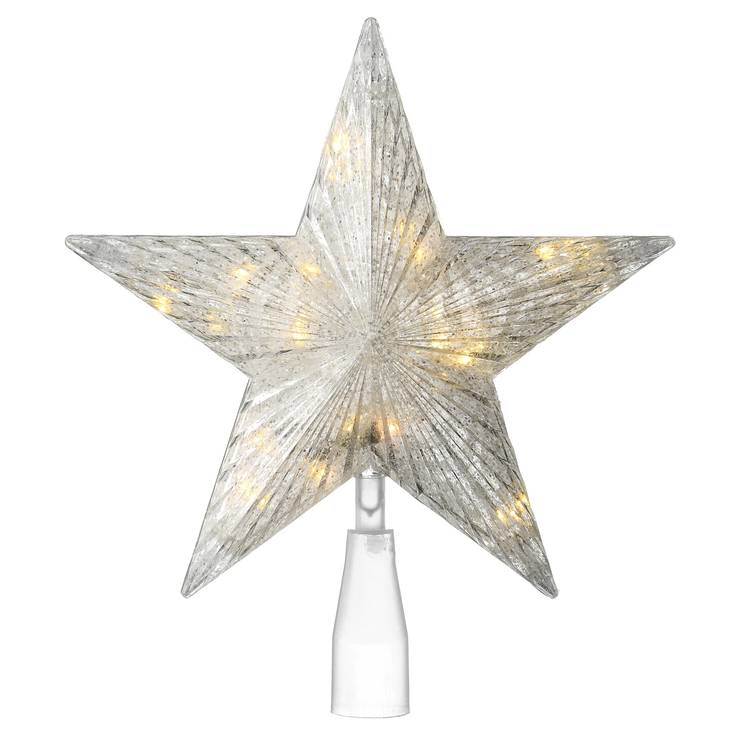 National Tree Company 10&#x22; Tree Top Star for Artificial Trees with Dual Color&#xAE; Lights