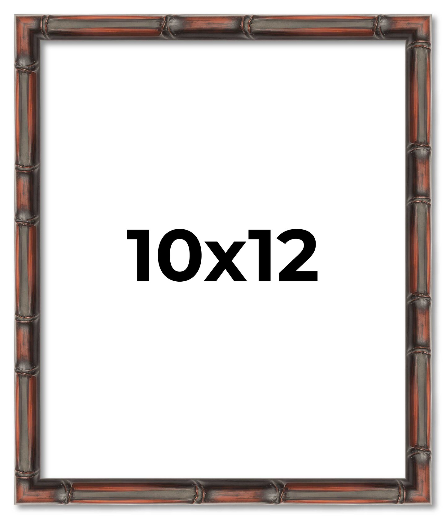 10x12 Bamboo Picture Frame with UV-Resistant Acrylic & Acid Free Backing, Available in 4 Finishes - Brown, Black, Gold, and Natural
