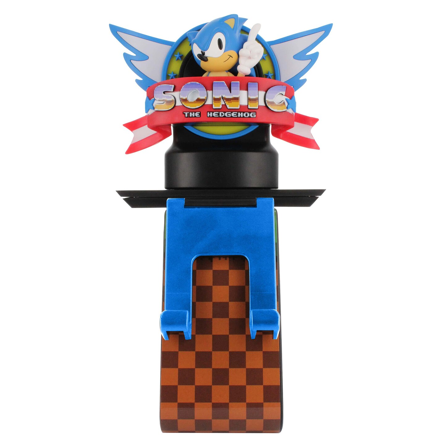 Classic Sonic The Hedgehog Light Up Ikon LED Mobile Phone &#x26; Gaming Controller Holder