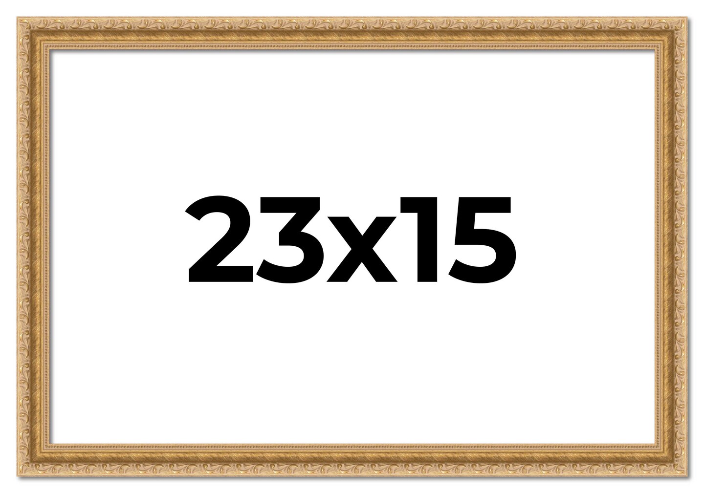 15x23 Refined Picture Frame with UV-Resistant Acrylic & Acid Free