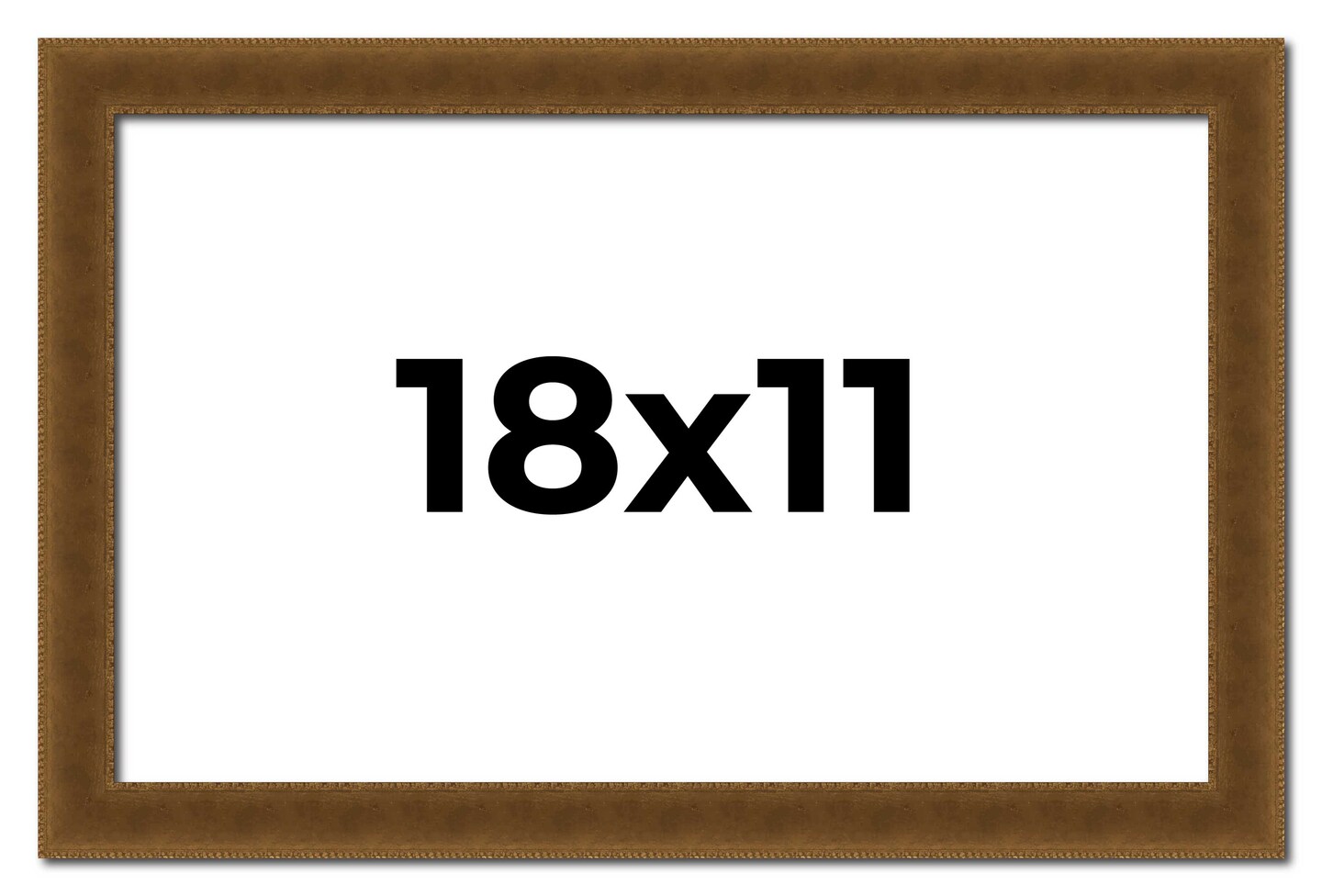 11x18 Flat Picture Frame with UV-Resistant Acrylic & Acid Free