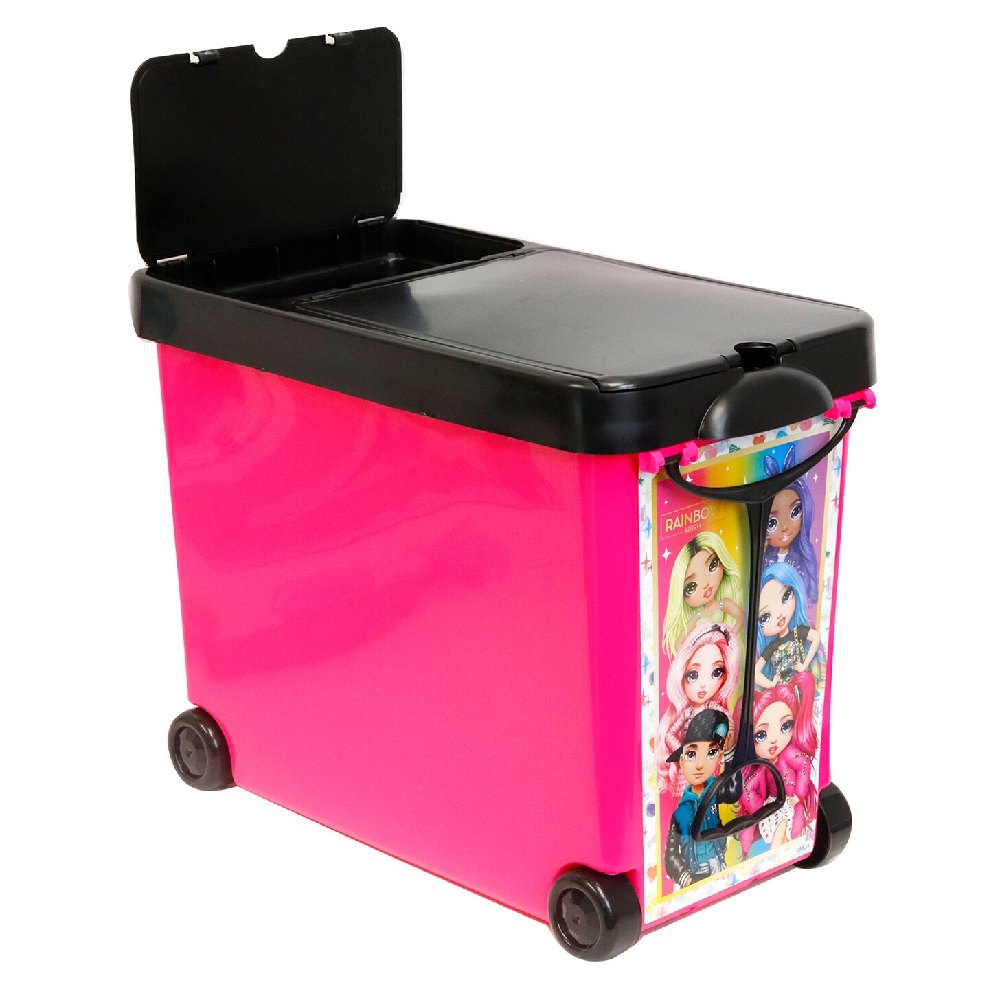 Rainbow High: Store It All Case - Tara Toys, Wheeled Doll Storage &#x26; Carrying Case