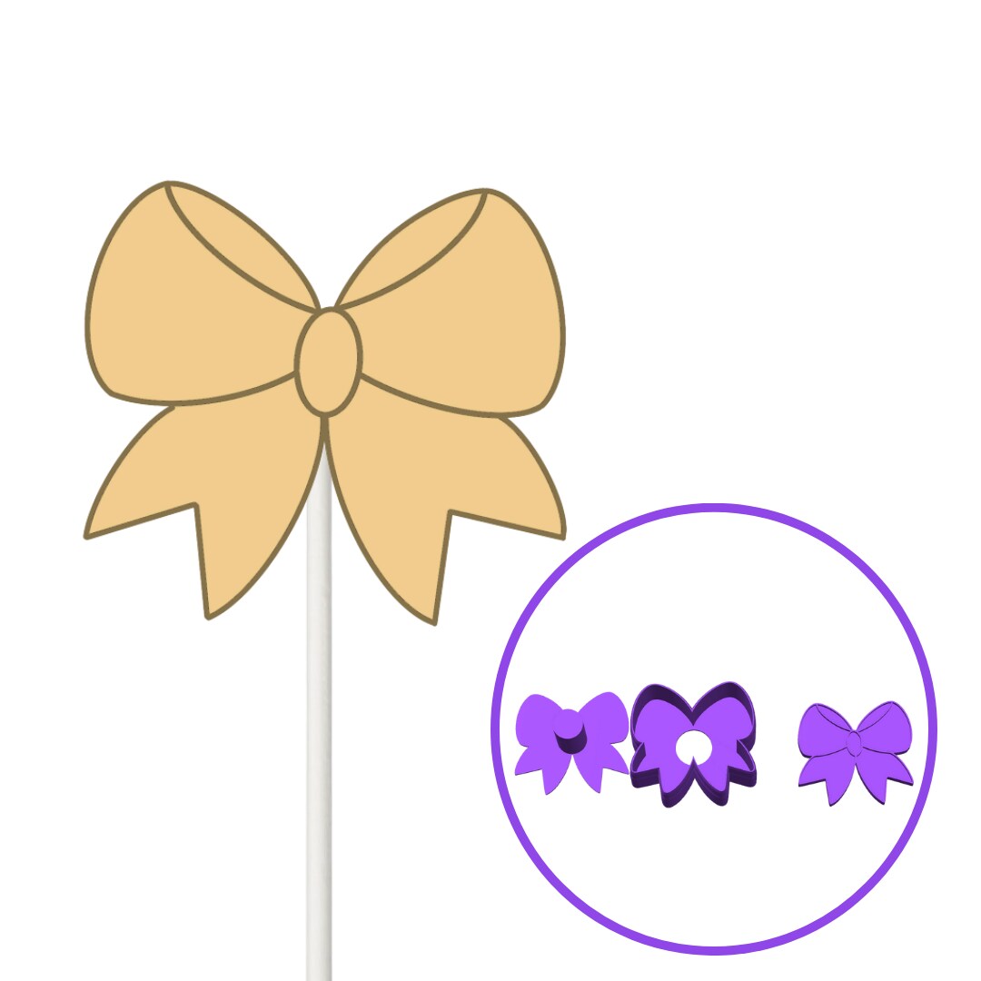 Bow Cake Pop Mold #1