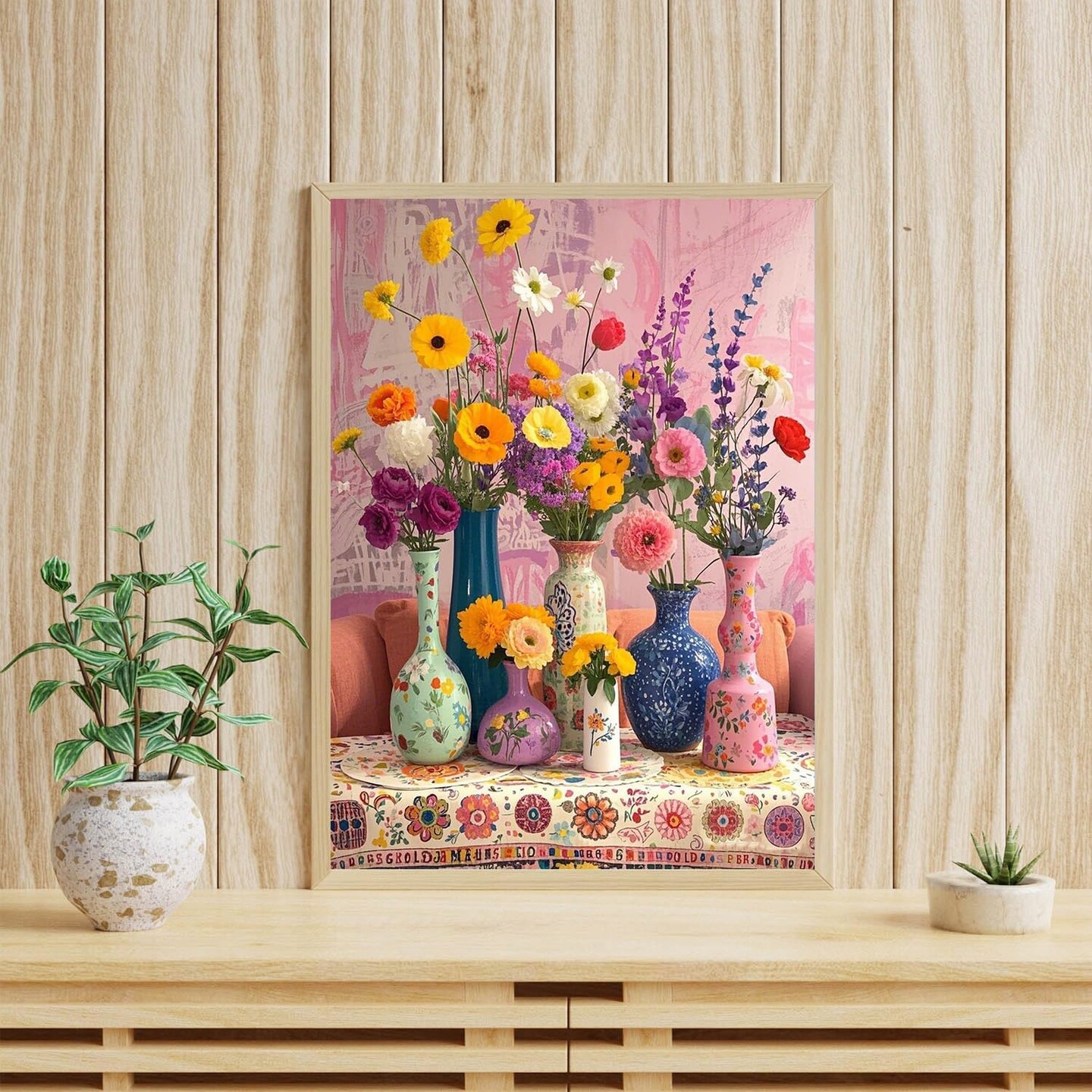 Flowers Diamond Art Kits for Adults,5D Flower Diamond Painting DIY Animal Diamond Art Diamond Painting Kit for Adult,Round Full Drill Diamonds, Diamond Art Kits for Home Decor