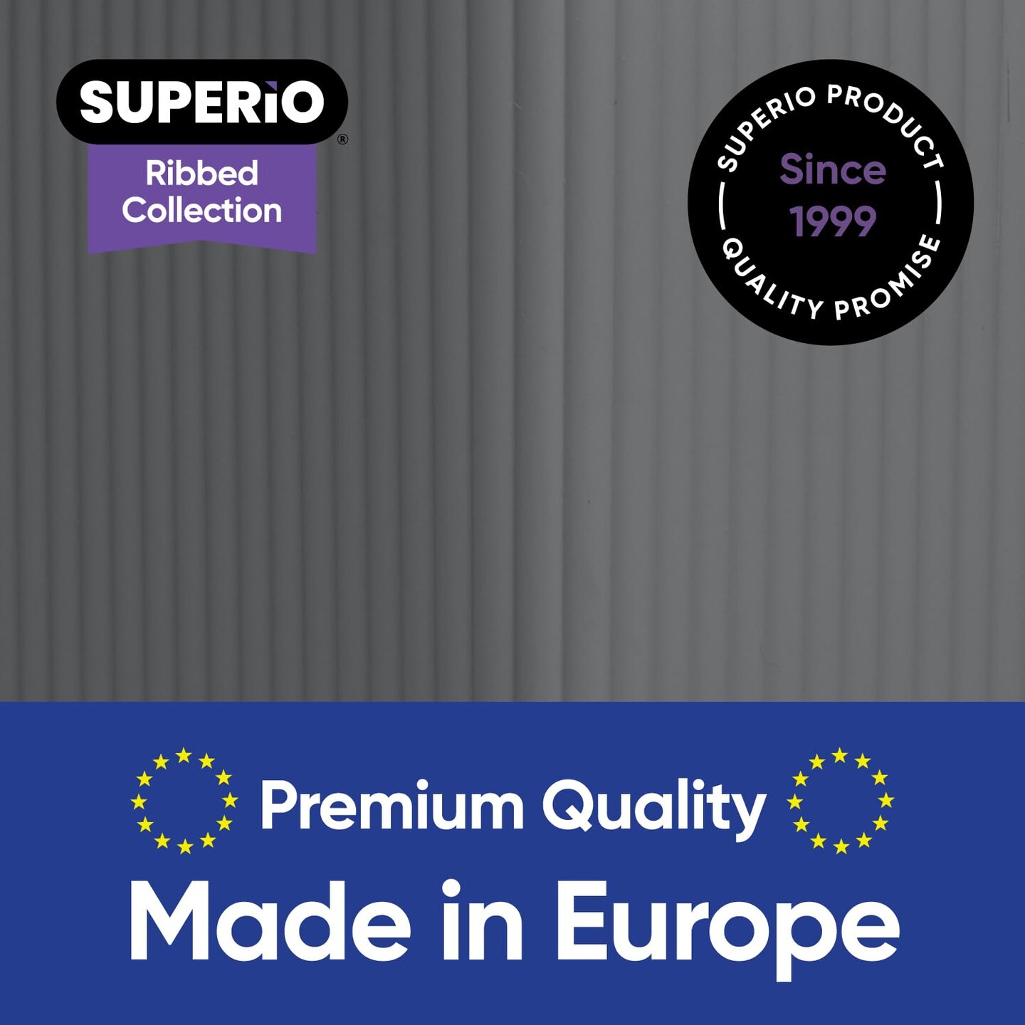 Superio Plastic Storage Container Bins, Organizer Baskets, Boxes for Organizing Closet Shelves Drawer Shelf