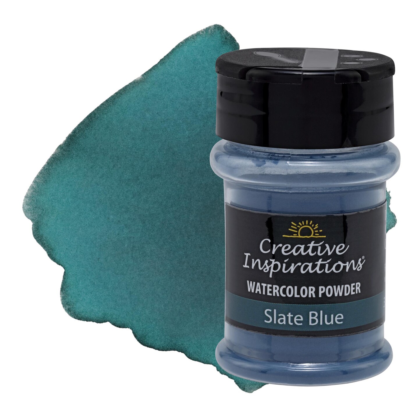 Creative Inspirations Powder Watercolor Paint - 38g Shaker Bottles - Dye-Based Water-Soluble Crystalline Pigments - Non-Toxic, Perfect for Abstract and Spontaneous Effects