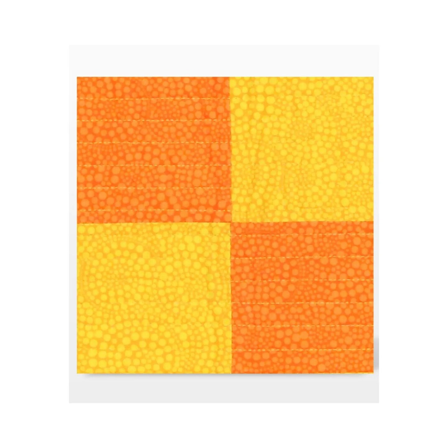 AccuQuilt GO! Square 4 1/2" Multiples Die for Quilting – 4" Finished Quilt Squares, Fabric Cutting Die for Patchwork, Scrap Quilts & Sewing Projects