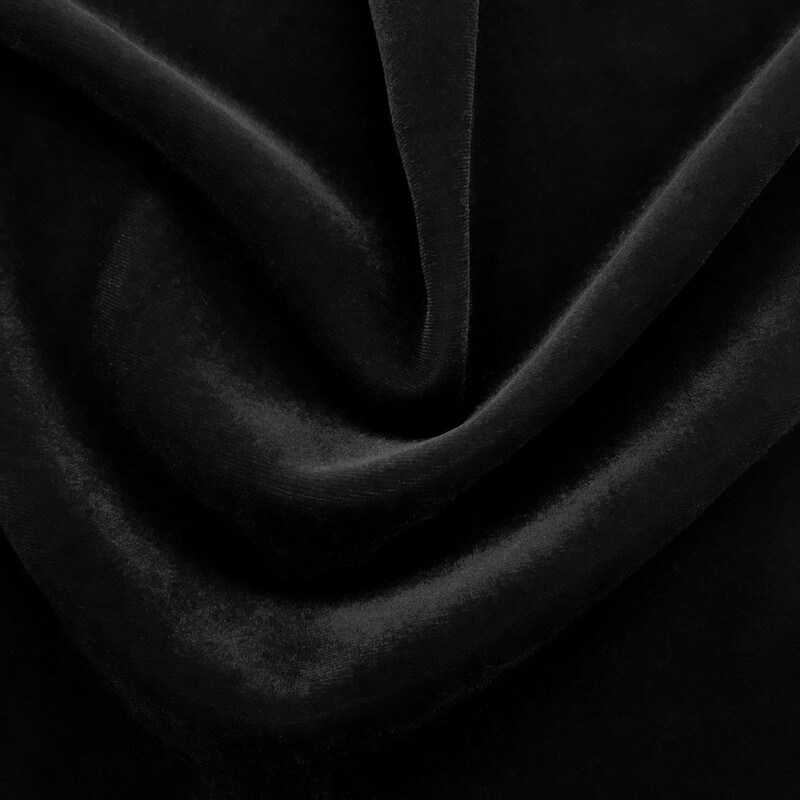 Regal Matte Stretch Velvet Fabric 58”	Wide