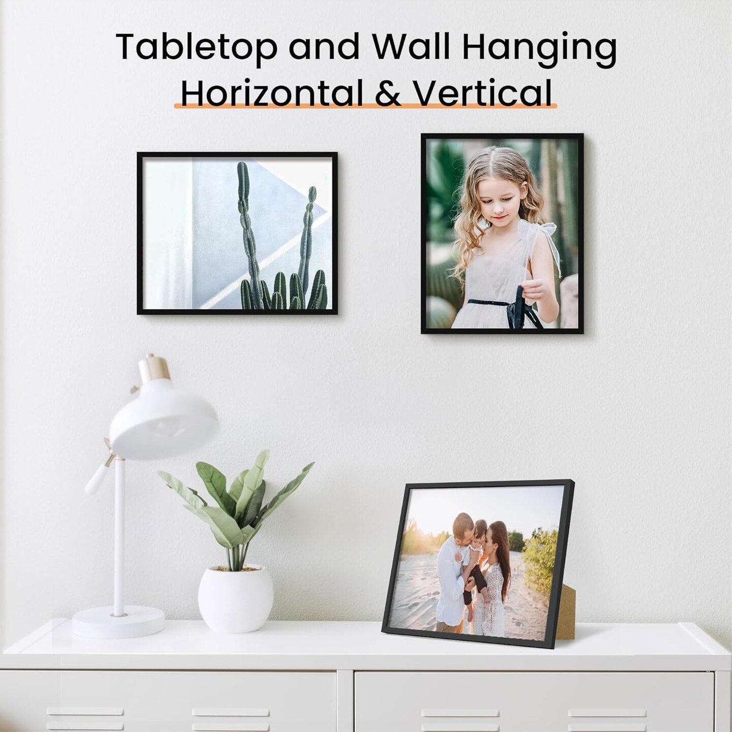8x10 Picture Frame Set of 3