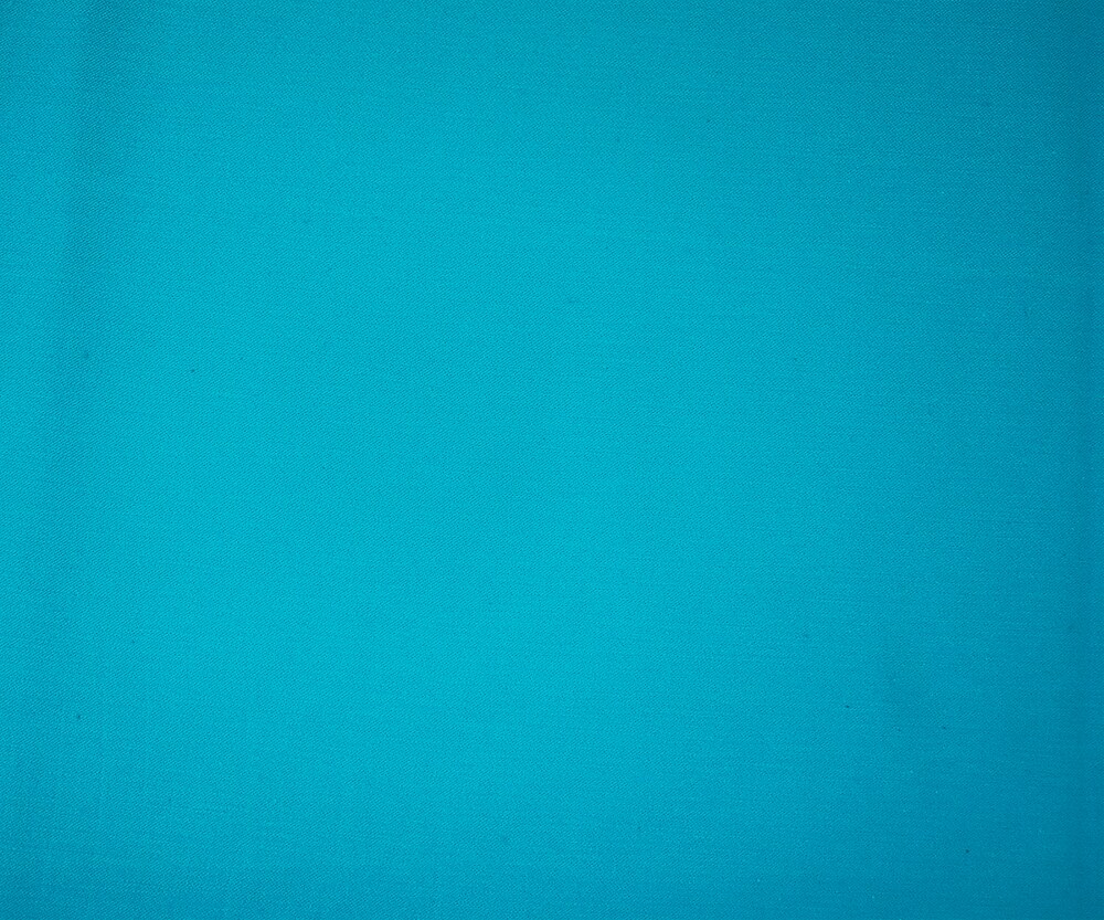 Aqua Blue Cotton Twill Stretch Spandex Solid Twill Sateen Woven Fabric By the Yard