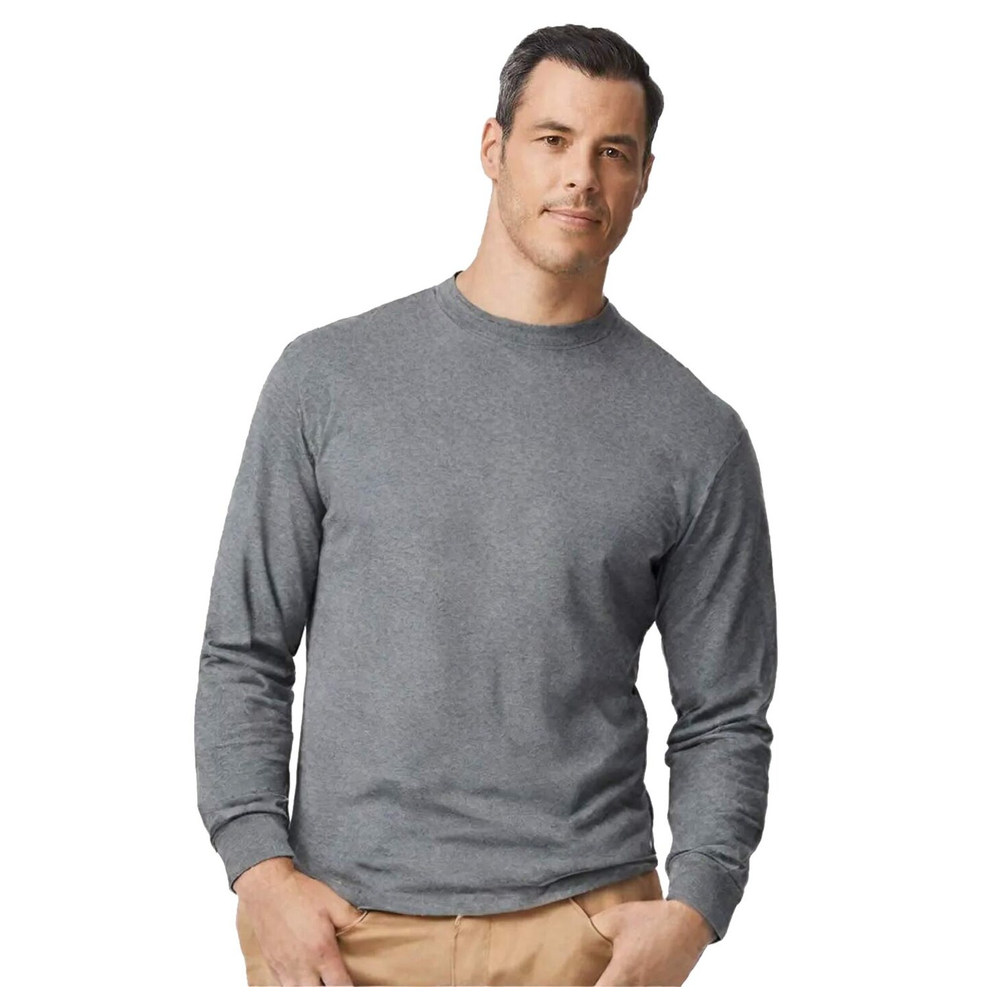 Gildan DryBlend Long Sleeve T-Shirt for Workwear, Layering & Everyday Comfort