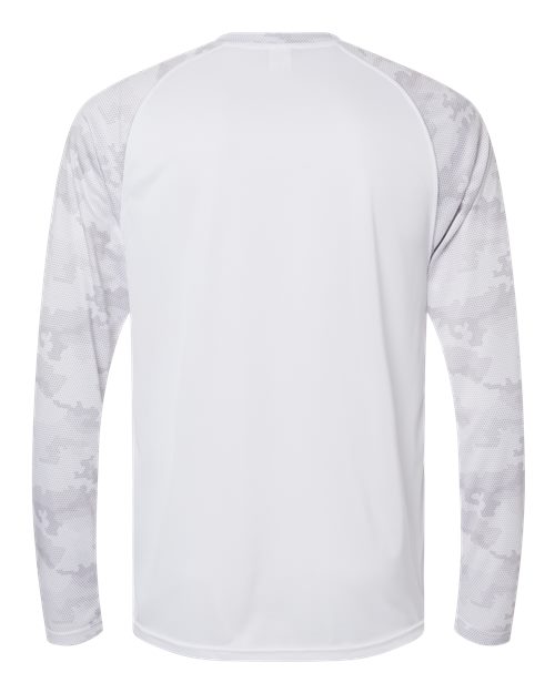 Paragon®Cayman Performance Camo Colorblocked Long Sleeve T Shirt