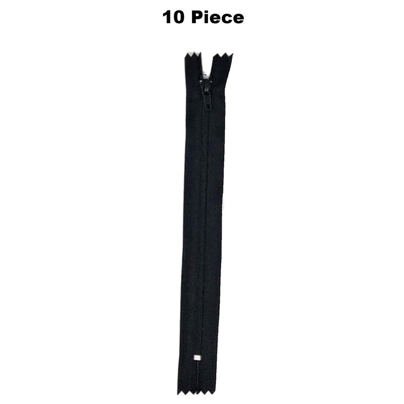 Nylon Zippers 9 Inches Coil #3 Closed Bottom
