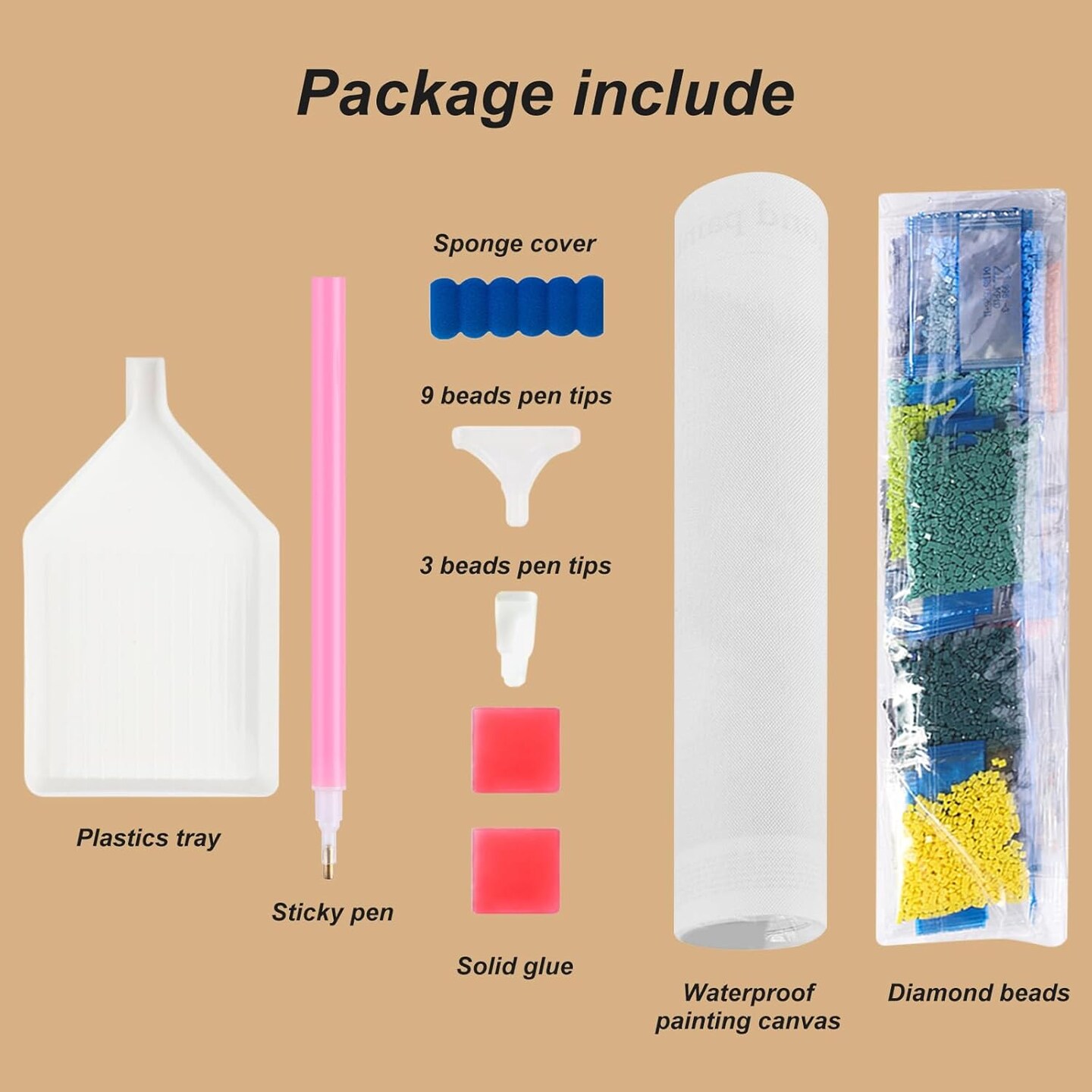Diamond Painting Kits for Adults Hummingbird Sunflower, 5D DIY Diamond Art Kits for Beginners Round Full Drill Diamond Painting for Home Wall Decoration Gift 12&#xD7;12inch, Bird