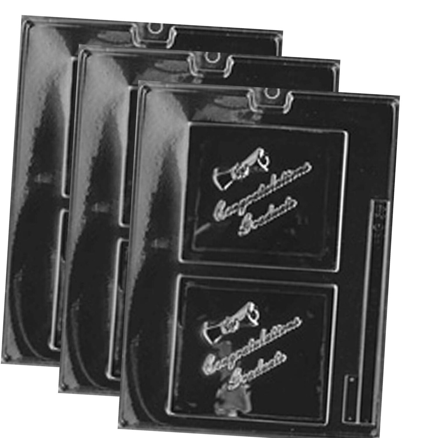 Congratulations Graduate Card Chocolate Mold for Graduation Treats