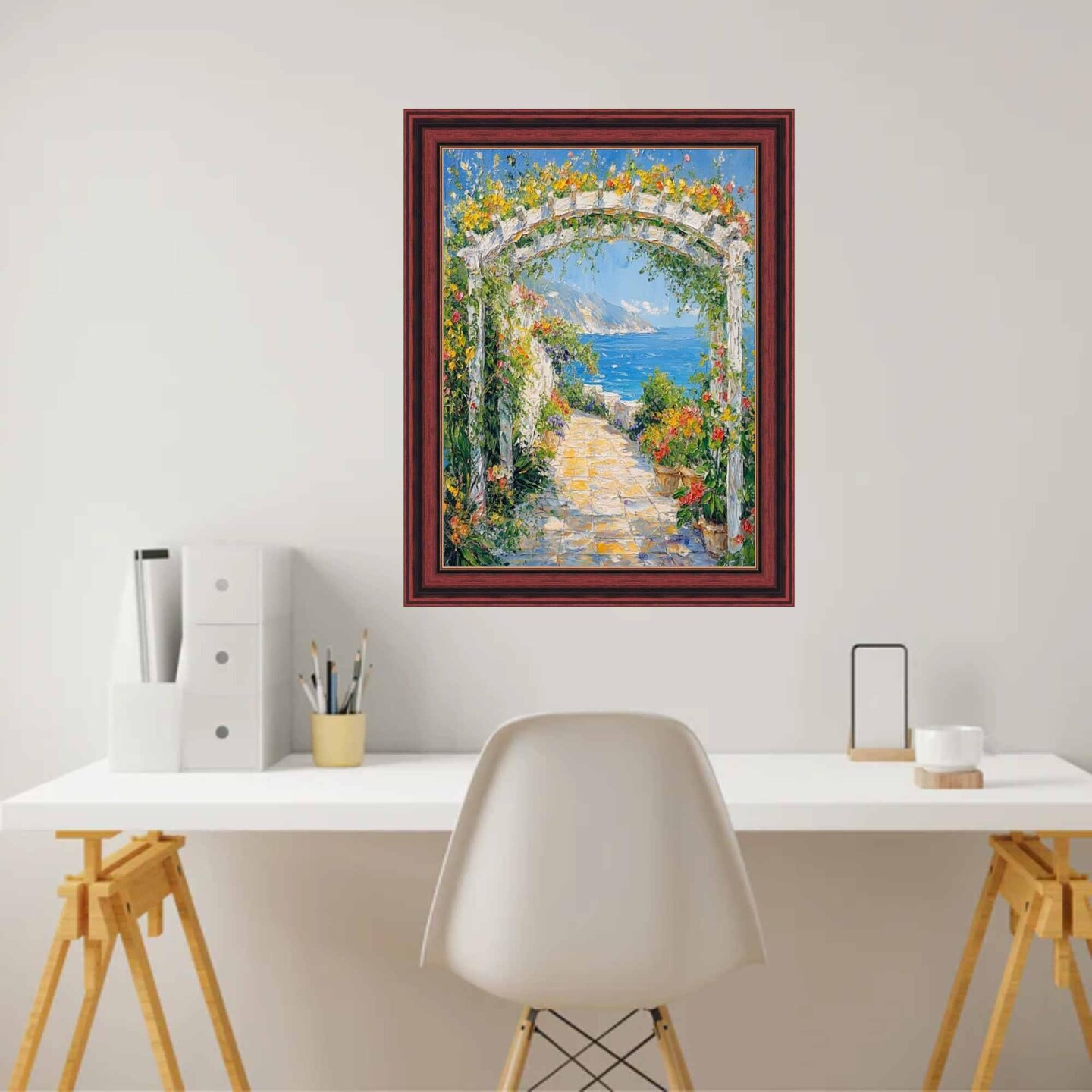 Certificate Gloss Cherry Wood Gold Lip Picture Frame 13x19 frame