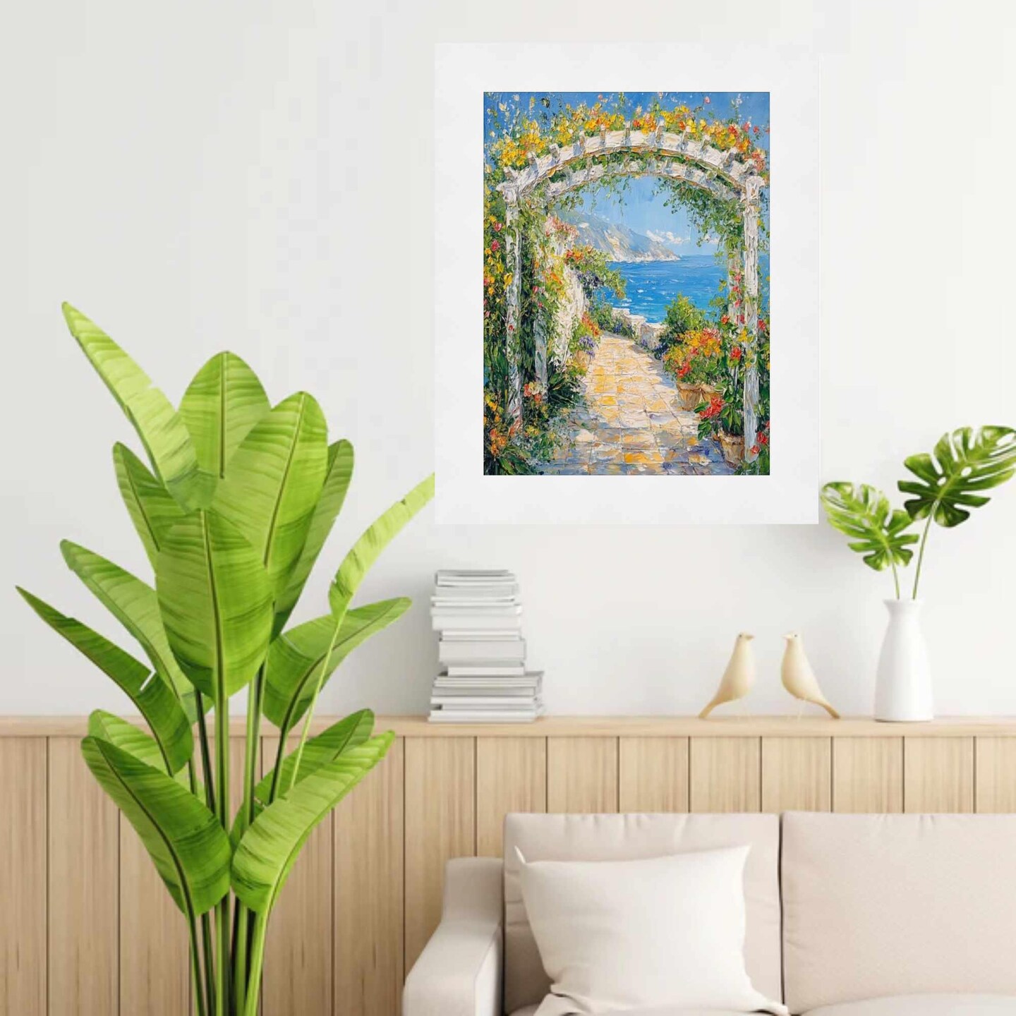 Modern Gallery Wall Gloss White Picture Frame-Office Wall Decor 22x28 frame