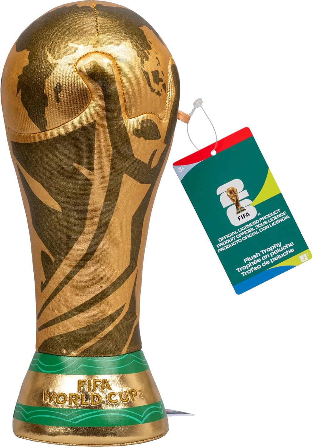 FIFA World Cup 2026 10-Inch Plush Trophy – Soft Official 2026