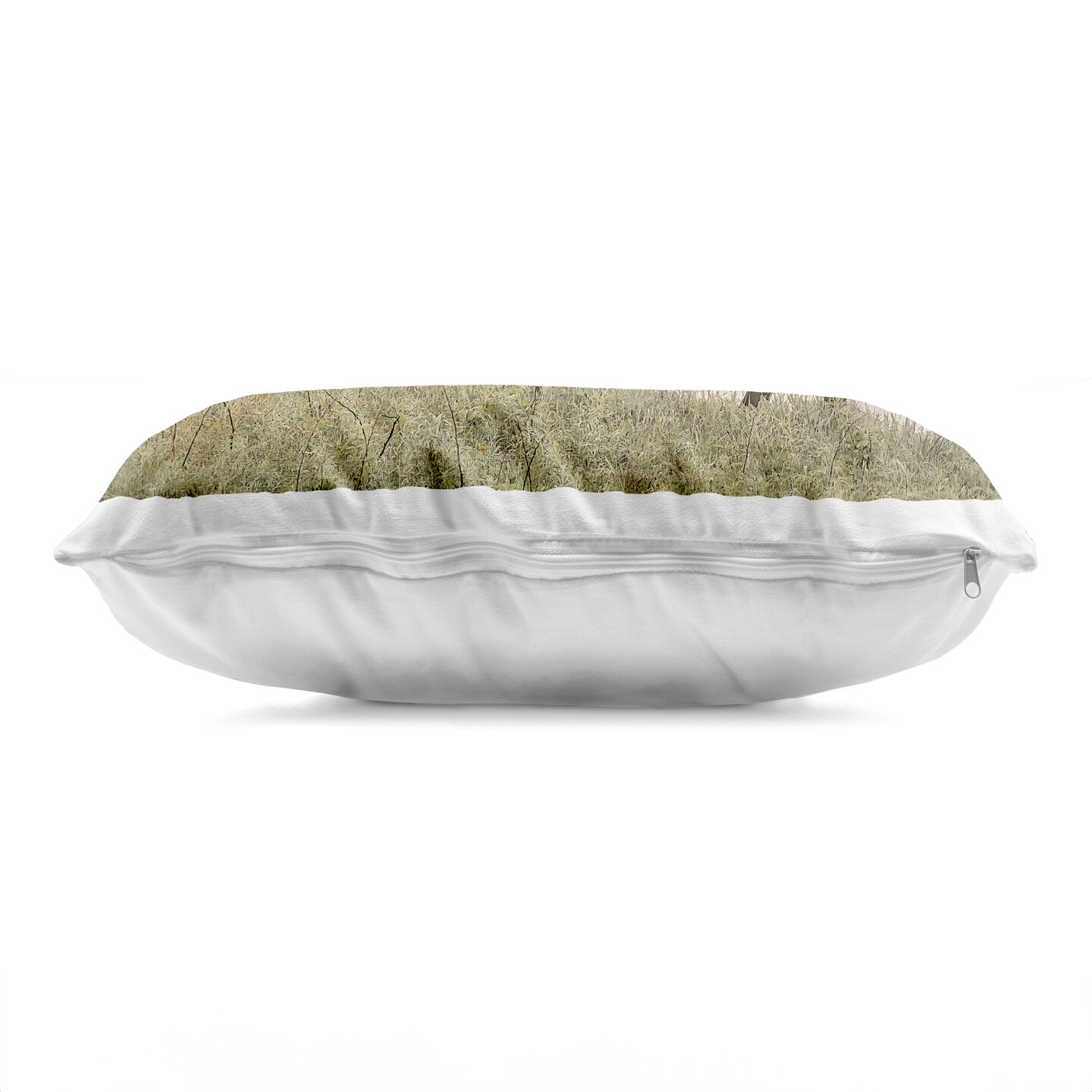 Stupell Industries Serene Buffalo on Country Hill Decorative Printed Pillow design by Steve Toole, 14 x 7 x 20