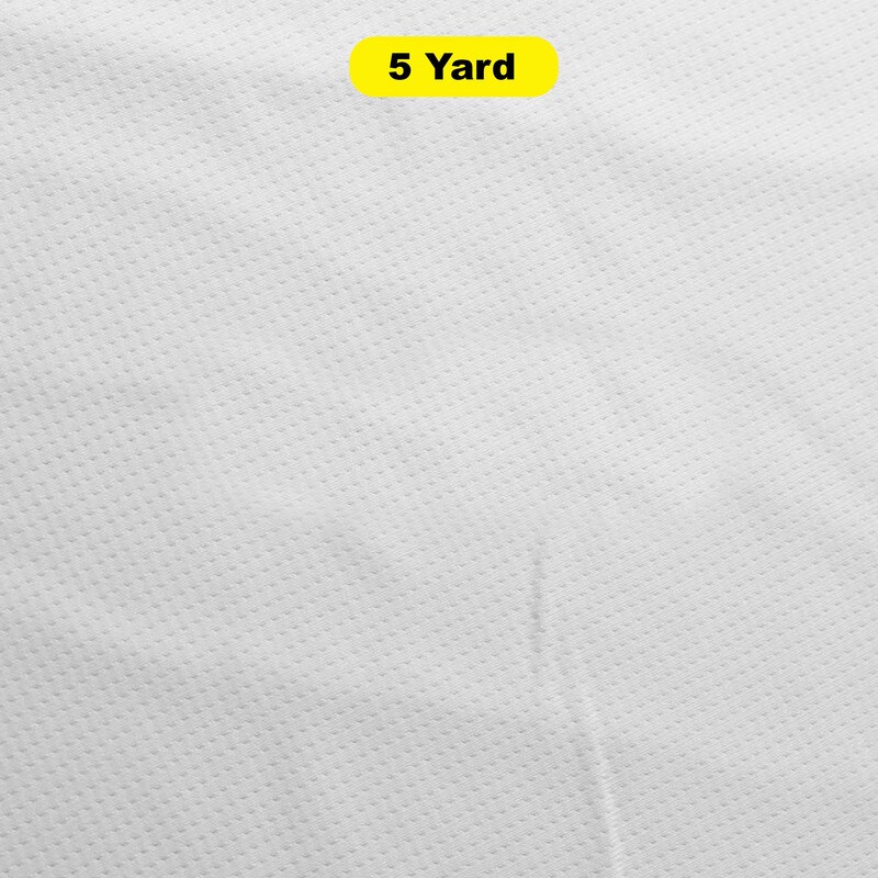 Pearl Mesh White Lattice Pearl Mesh Fabric