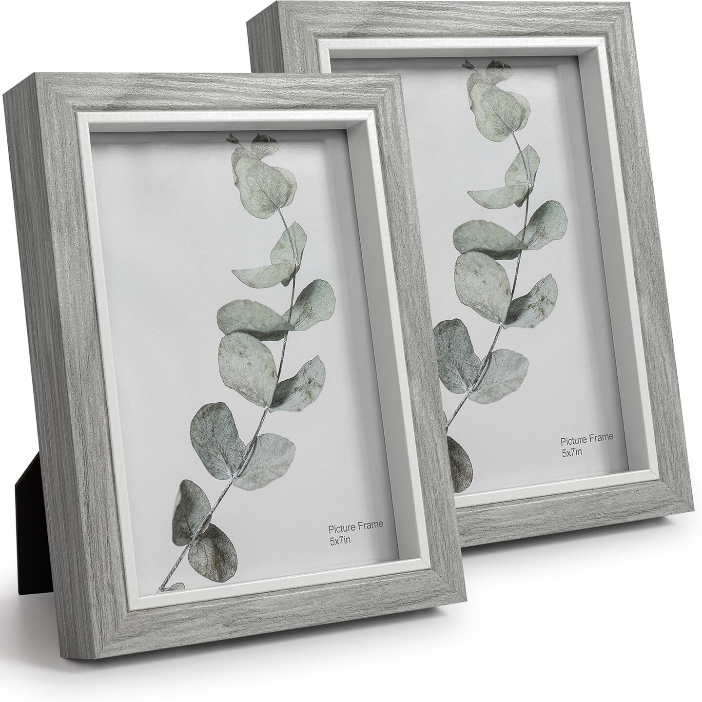 Modern Photo Frame for 5x7 Inches(Grey)