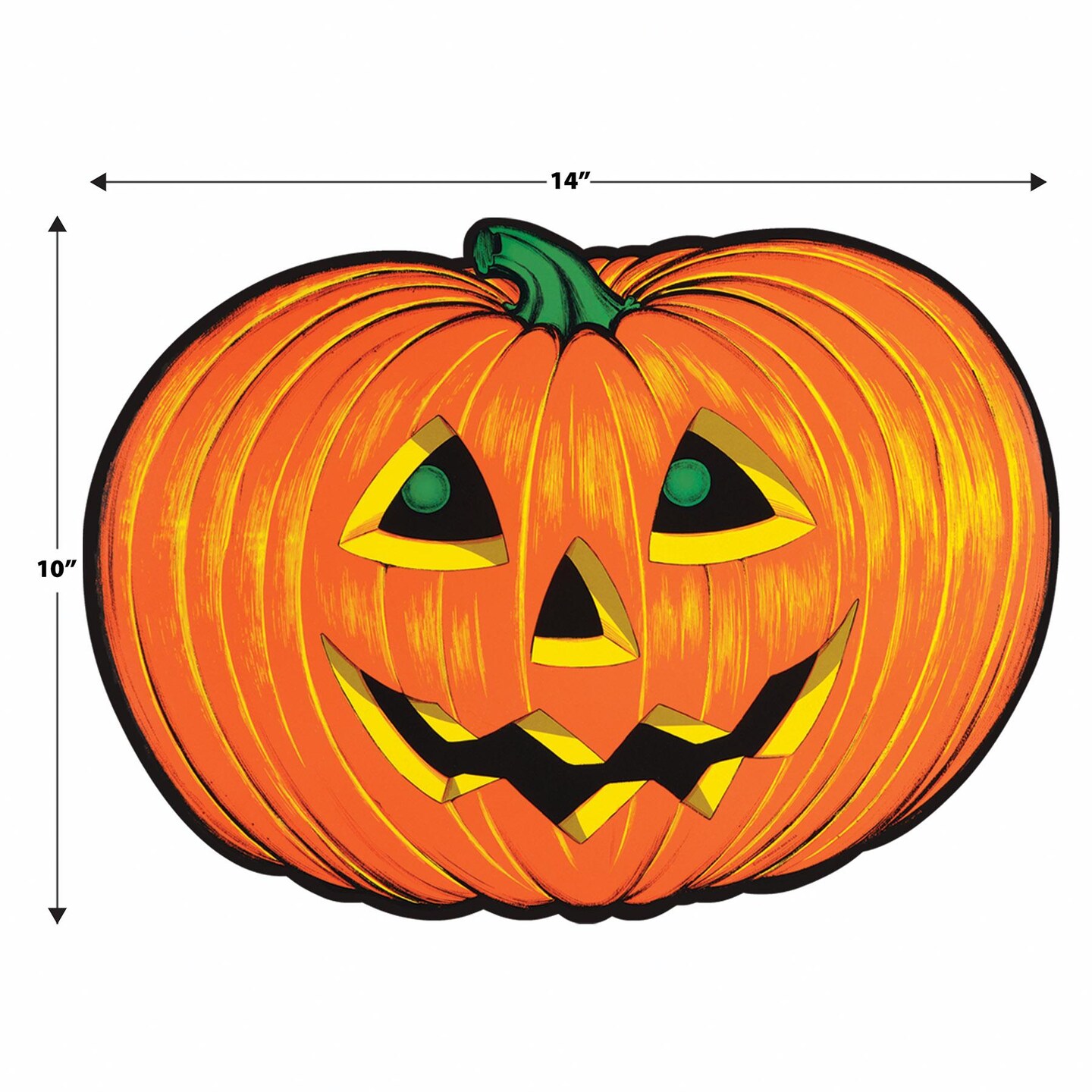 72 Pack Beistle Halloween Jack-O-Lantern Cutouts
