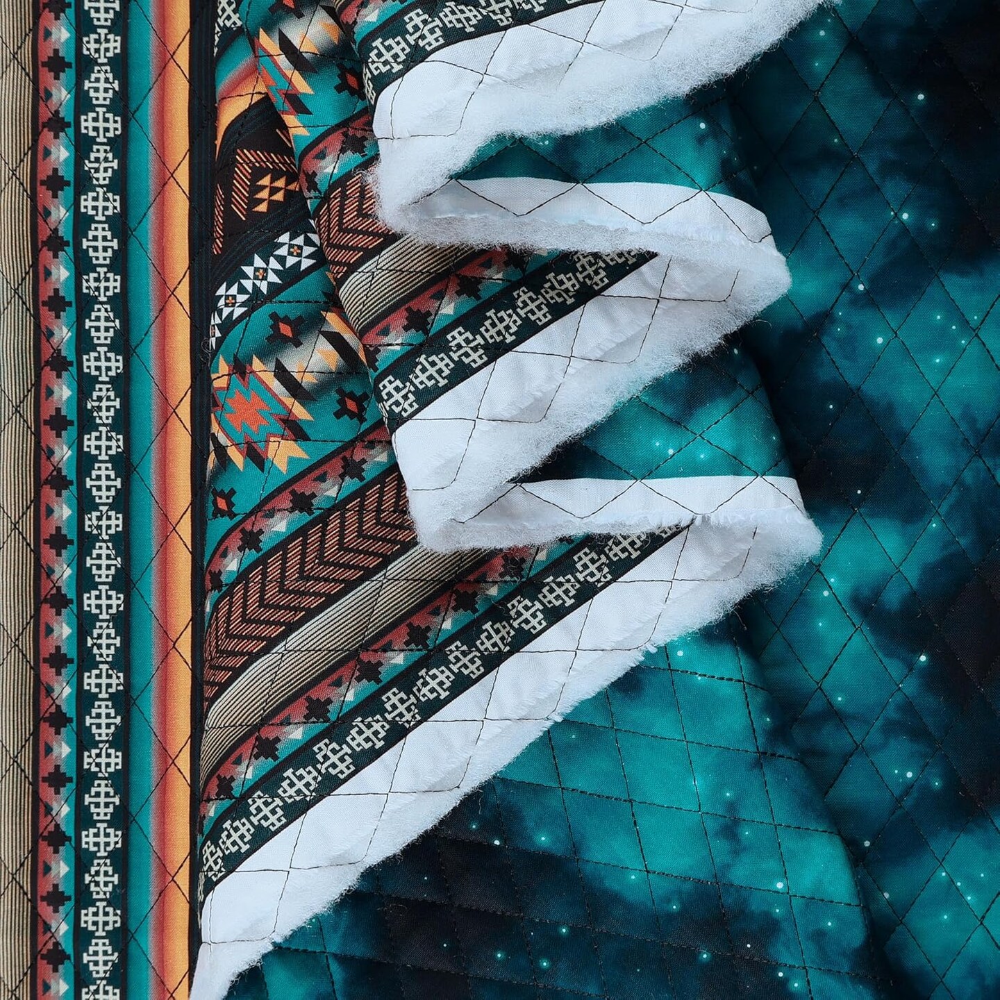 Mook Fabrics Double Faced Quilted Cotton Fabric [43 in. Wide] - By The Yard