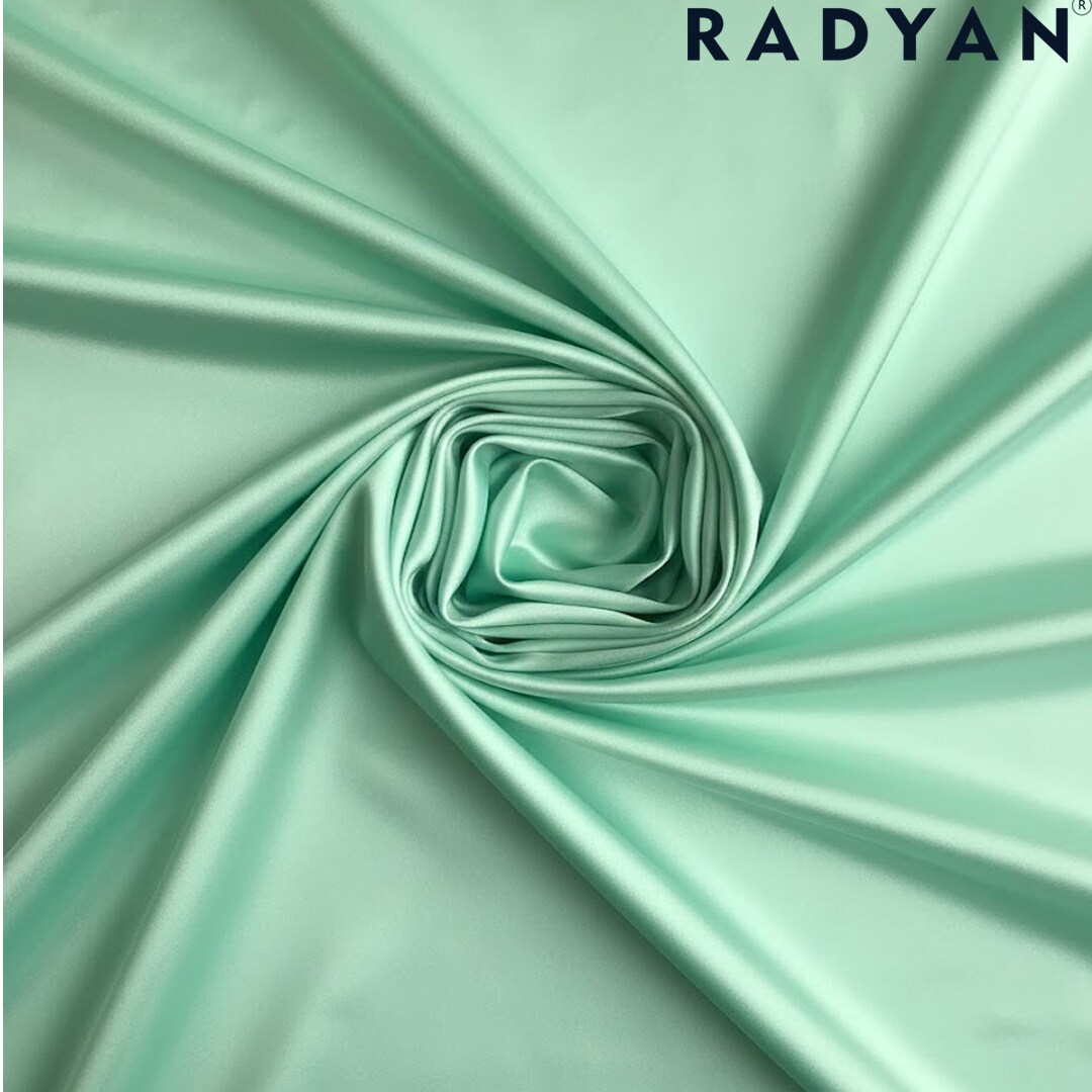 1 Yard Dull Satin Peau De Soie Fabric 100% Polyester Medium Weight 58/59 Inch Wide